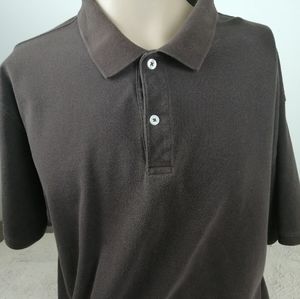 ST John Bay Heritage Pique Brown XL Brown Shirt